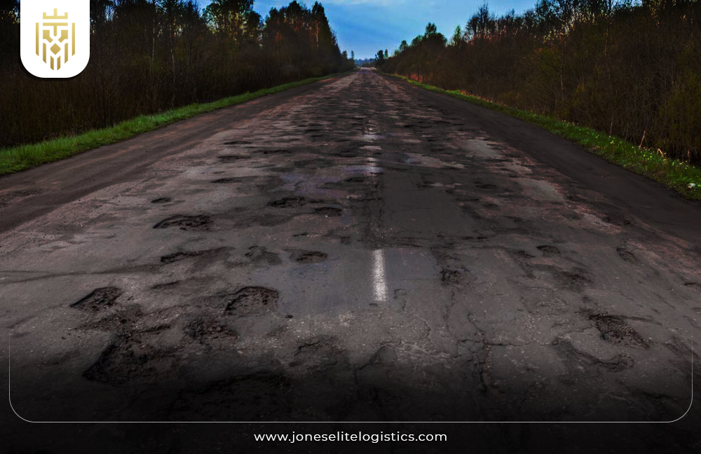 image of roads that are not properly built | JEL