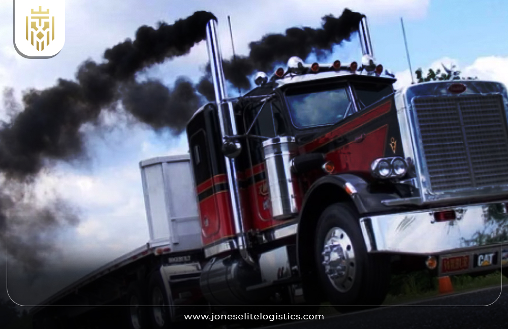  Image of trucks emitting lot of gases | JEL