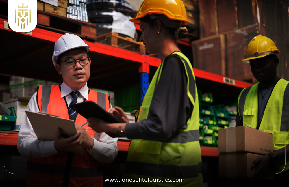 image of inventory in a warehouse being monitored precisely | JEL