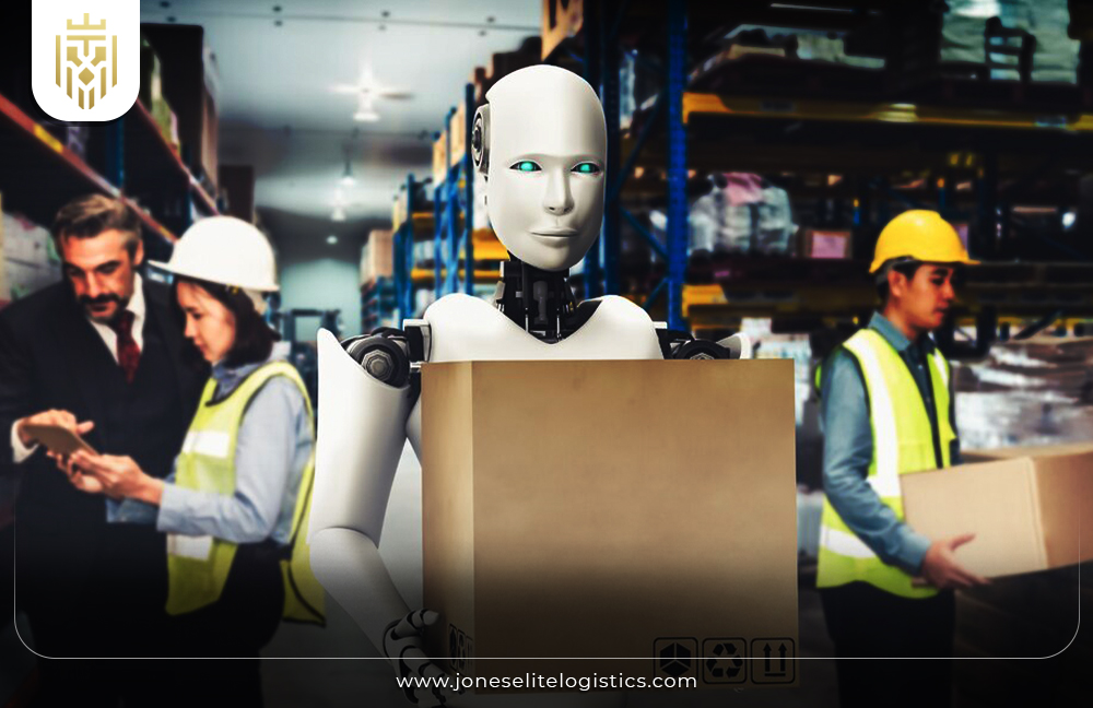 robots working together in a warehouse | JEL